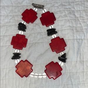 Red Stone Necklace